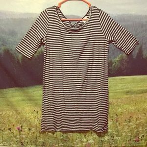 We The Free Frenchie Stripe T-shirt Mini Dress